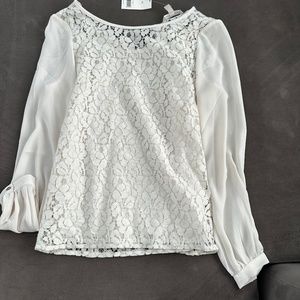 Dressy lace shirt